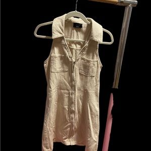 Viki dress sleeveless tan
